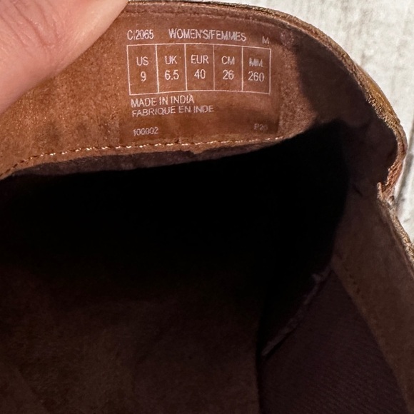 Rockport Women’s Total Motion Croc-Embossed Loafers Tan Leather Size 9 - Picture 6 of 15